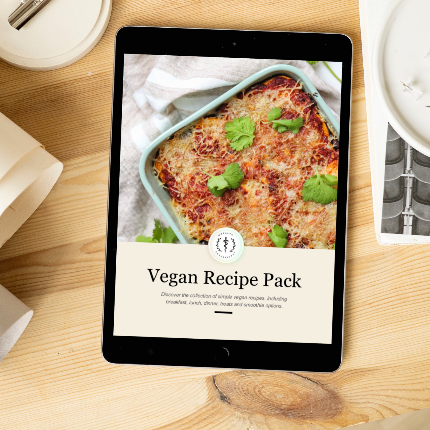 Vegan Plant Based Recipe Pack